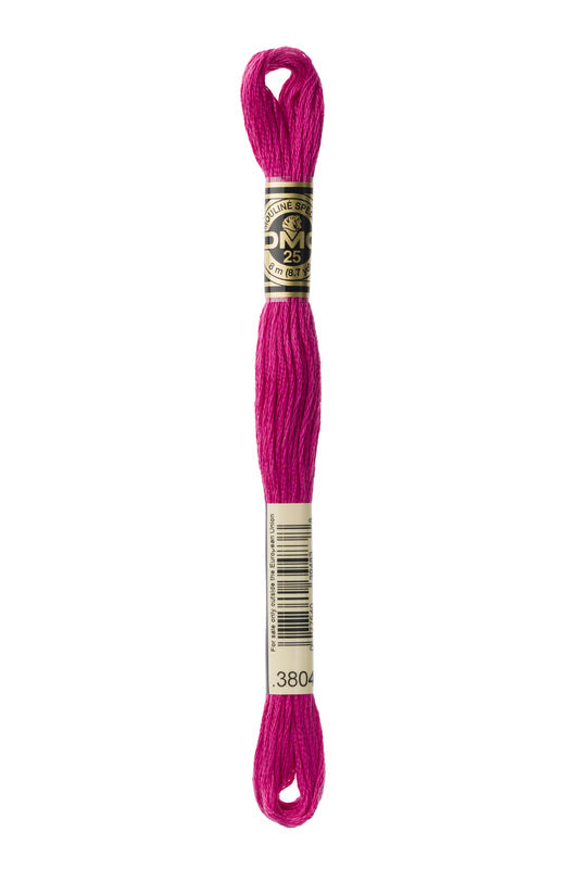 DMC Embroidery Floss (The Pink Shades) (3804 - dark cyclamen pink)