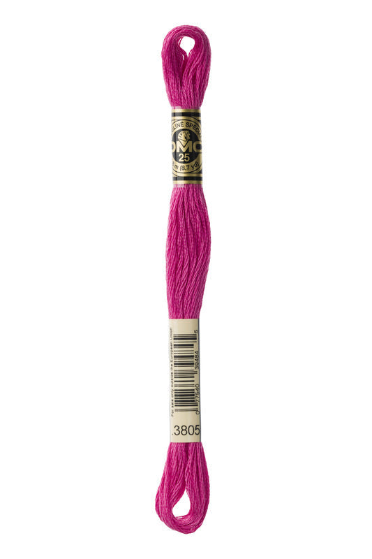 DMC Embroidery Floss (The Pink Shades) (3805 - cyclamen pink)