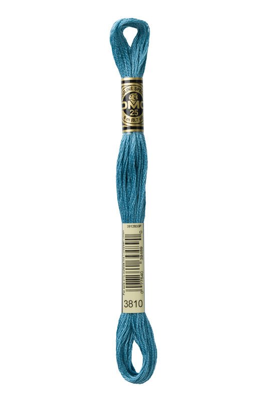 DMC Embroidery Floss (The Blue Shades) (3810 - dark turquoise)