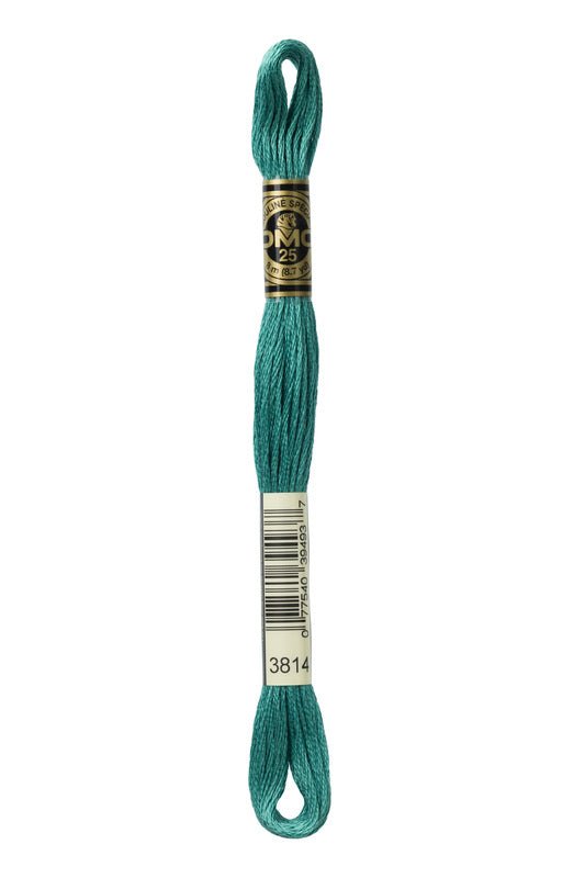 DMC Embroidery Floss (The Blue Shades) (3814 - aquamarine)