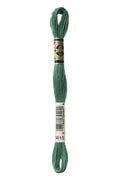 DMC Embroidery Floss (The Green Shades) (3815 - dark celadon green)