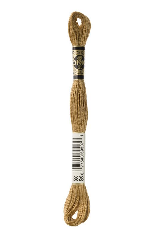 DMC Embroidery Floss (The Brown Shades) (3828 - hazelnut brown)