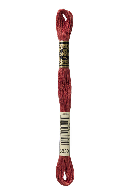 DMC Embroidery Floss (The Orange Shades) (3830 - terra cotta)