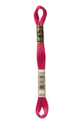 DMC Embroidery Floss (The Pink Shades) (3832 - medium raspberry)