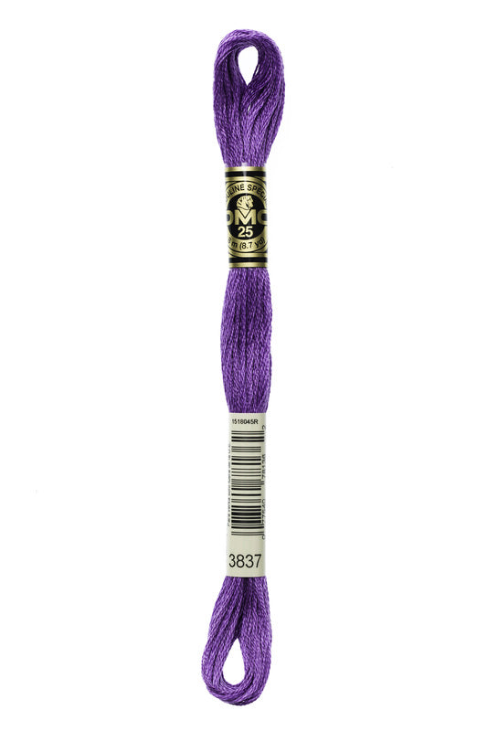 DMC Embroidery Floss (The Purple Shades) (3837 - ultra dark lavender)
