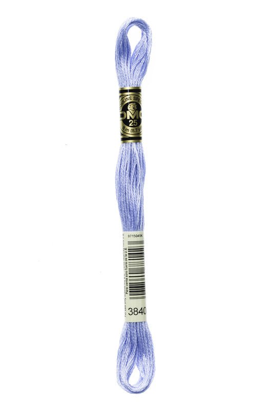 DMC Embroidery Floss (The Blue Shades) (3840 - light lavender blue)