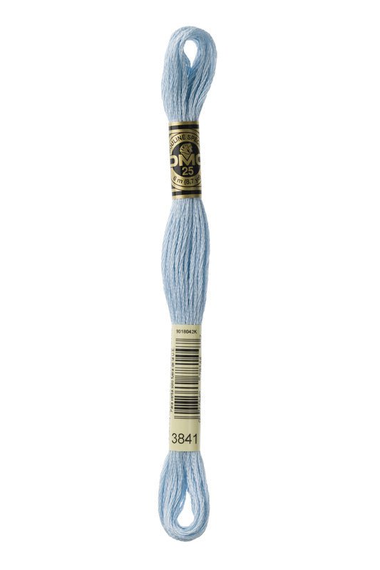 DMC Embroidery Floss (The Blue Shades) (3841 - pale baby blue)