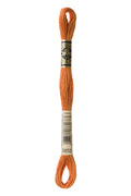 DMC Embroidery Floss (The Orange Shades) (3853 - dark autumn gold)
