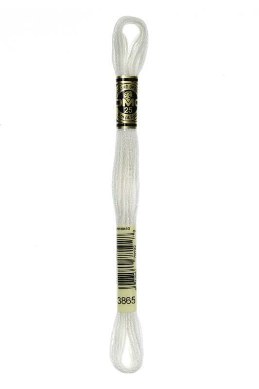 DMC Embroidery Floss (The Black & White Shades) (3865 - winter white)