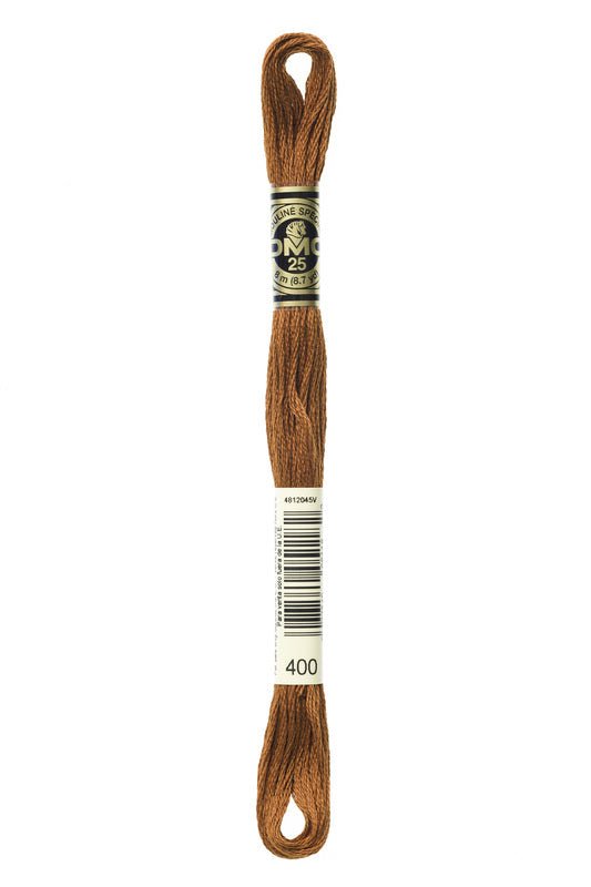 DMC Embroidery Floss (The Brown Shades) (400 - dark mahogany)