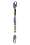DMC Embroidery Floss (The Grey Shades) (414 - dark steel grey)