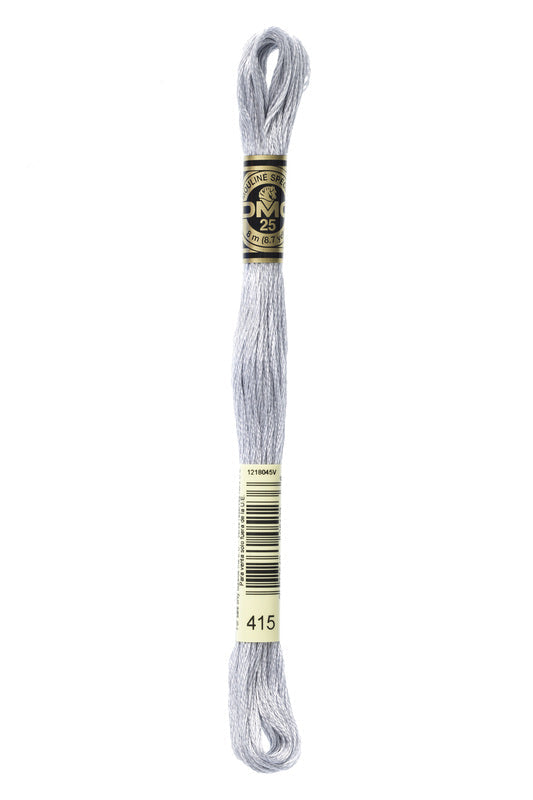 DMC Embroidery Floss (The Grey Shades) (415 - pearl grey)