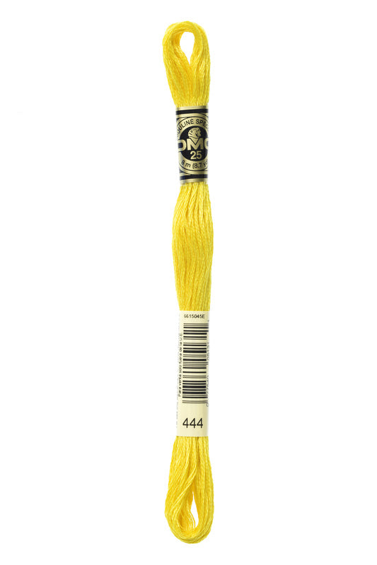 DMC Embroidery Floss (The Yellow Shades) (444 - dark lemon)