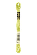 DMC Embroidery Floss (The Green Shades) (472 - ultra light avocado green)