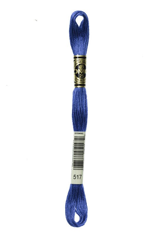 DMC Embroidery Floss (The Blue Shades) (517 - dark wedgewood)