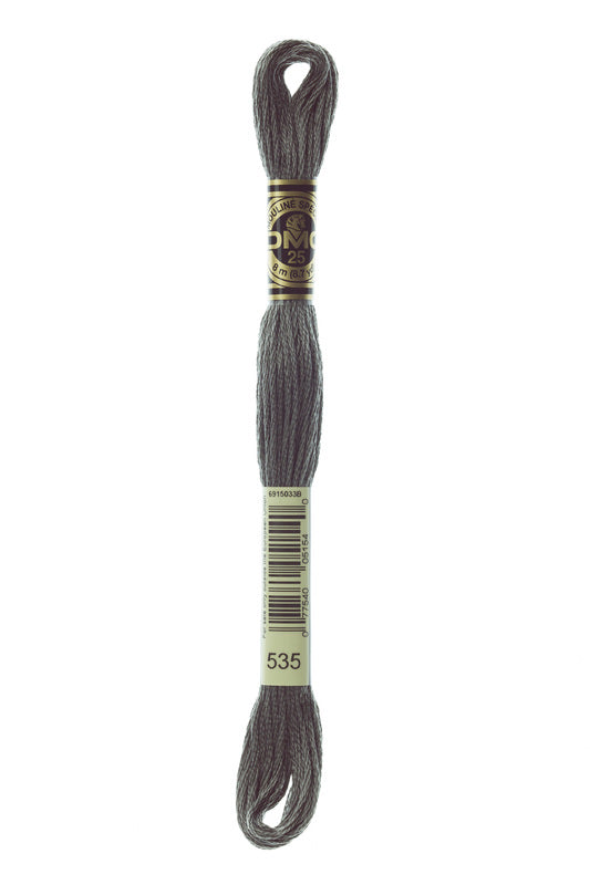DMC Embroidery Floss (The Grey Shades) (535 - very light ash grey)