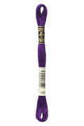 DMC Embroidery Floss (The Purple Shades) (550 - very dark violet)
