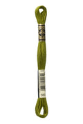 DMC Embroidery Floss (The Green Shades) (580 - dark moss green)