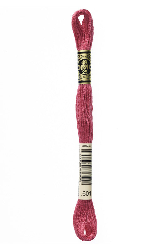 DMC Embroidery Floss (The Pink Shades) (601 - dark cranberry)