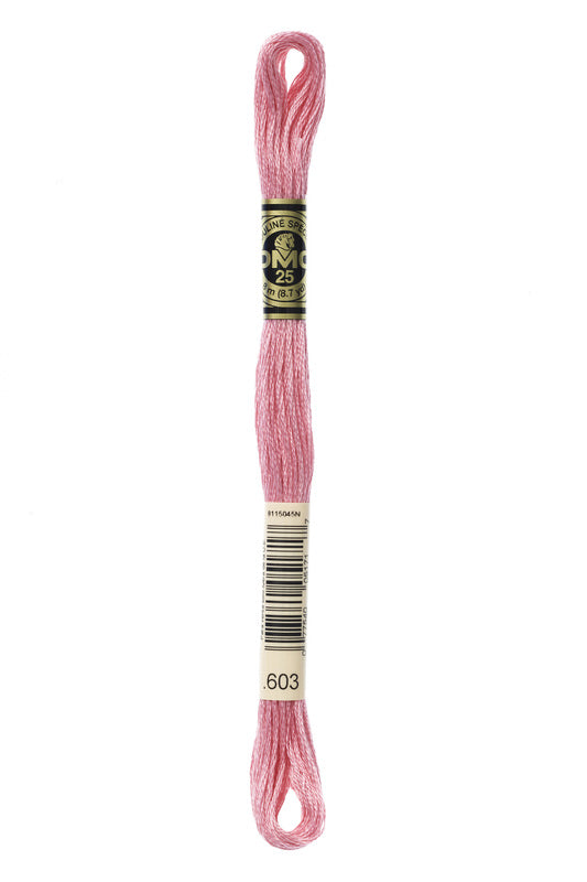 DMC Embroidery Floss (The Pink Shades) (603 - cranberry)