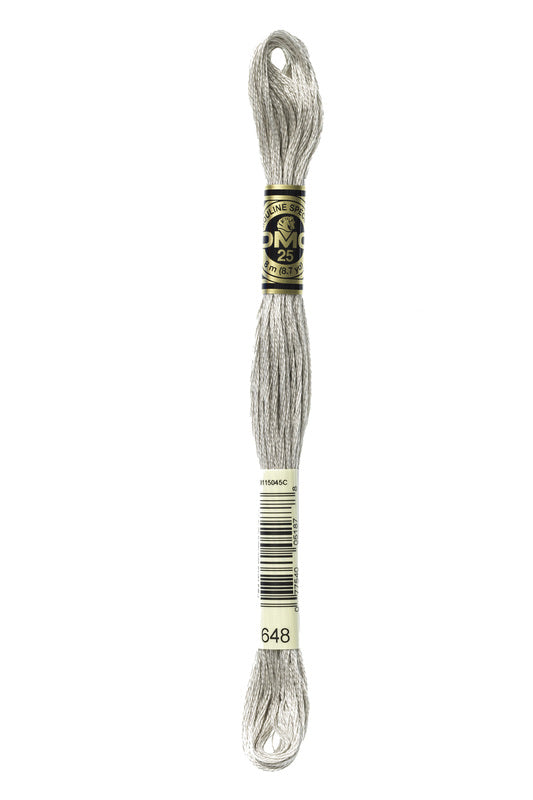 DMC Embroidery Floss (The Grey Shades) (648 - light beaver grey)