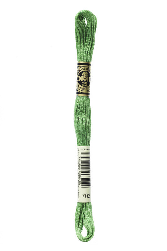DMC Embroidery Floss (The Green Shades) (702 - kelly green)