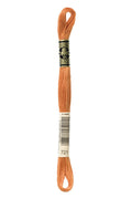 DMC Embroidery Floss (The Orange Shades) (721 - medium orange spice)
