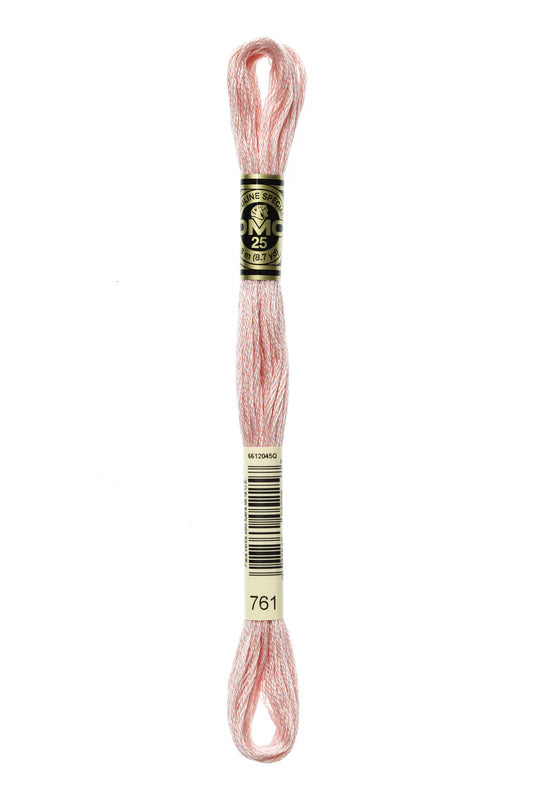 DMC Embroidery Floss (The Pink Shades) (761 - light salmon)