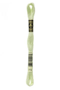 DMC Embroidery Floss (The Green Shades) (772 - very light yellow green)