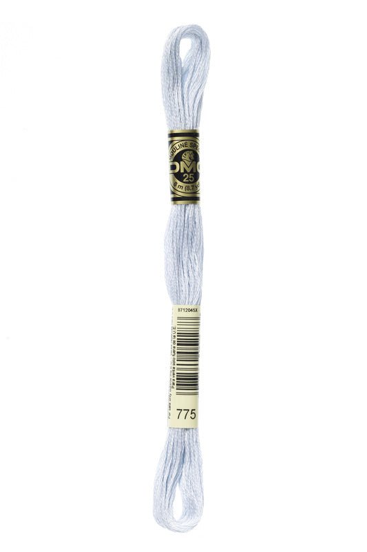 DMC Embroidery Floss (The Blue Shades) (775 - very light baby blue)