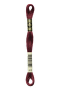 DMC Embroidery Floss (The Red Shades) (815 - medium garnet)