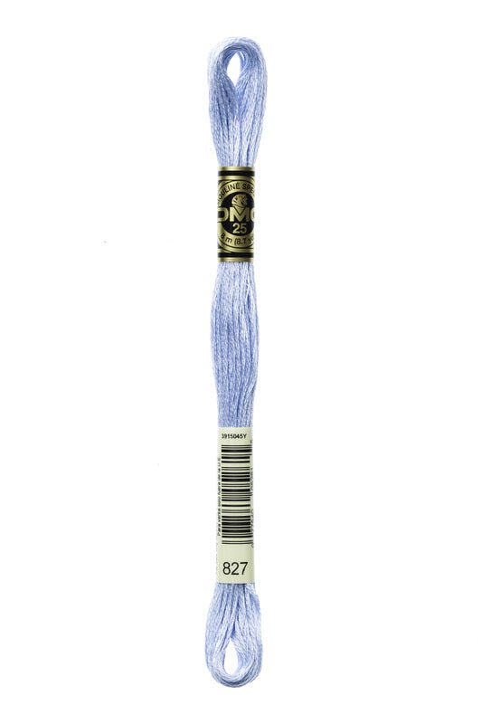 DMC Embroidery Floss (The Blue Shades) (827 - very light blue)
