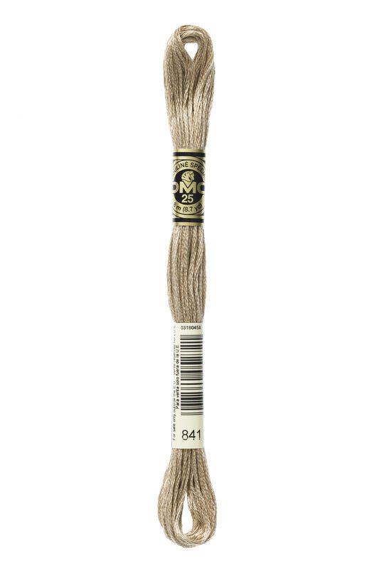 DMC Embroidery Floss (The Brown Shades) (841 - light beige brown)