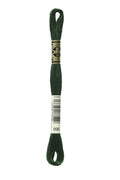 DMC Embroidery Floss (The Green Shades) (890 - ultra dark pistachio green)