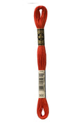DMC Embroidery Floss (The Orange Shades) (900 - dark burnt orange)