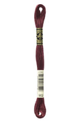 DMC Embroidery Floss (The Red Shades) (902 - very dark garnet)