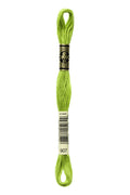 DMC Embroidery Floss (The Green Shades) (907 - light parrot green)