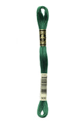 DMC Embroidery Floss (The Green Shades) (909 - very dark emerald green)