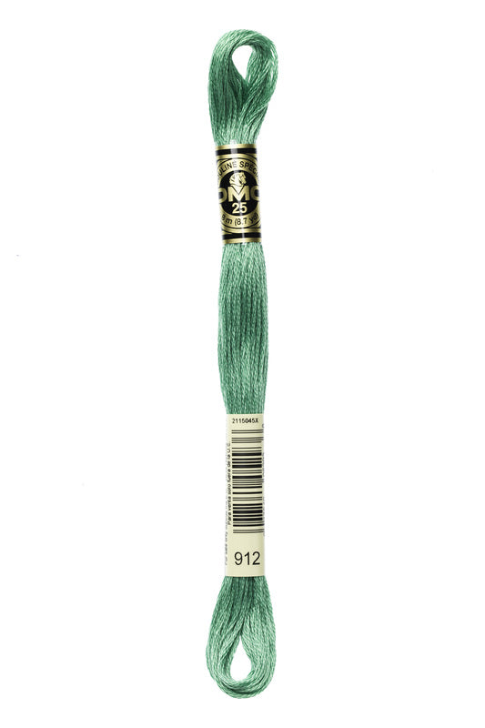 DMC Embroidery Floss (The Green Shades) (912 - light emerald green)