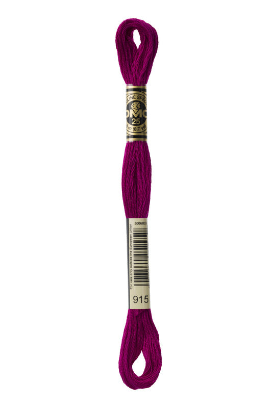 DMC Embroidery Floss (The Purple Shades) (915 - dark plum)
