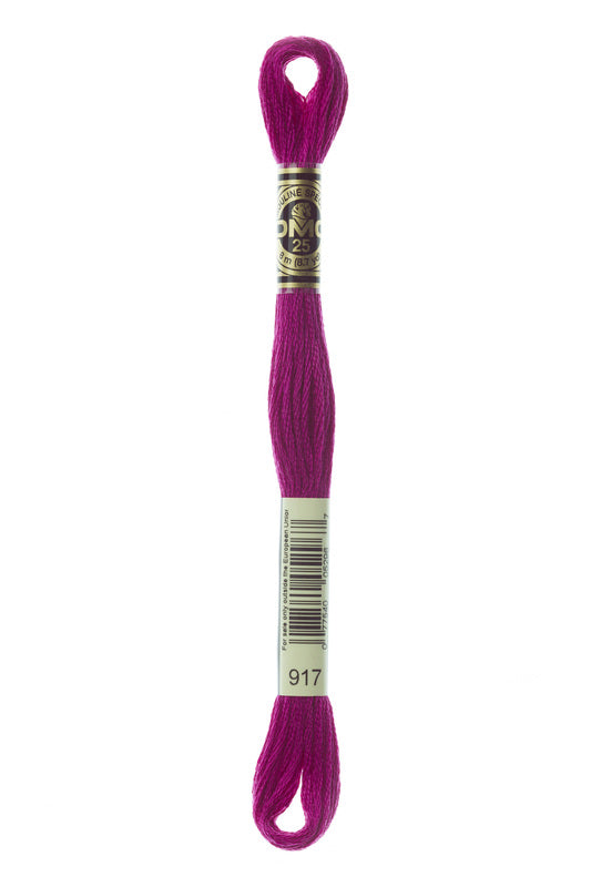 DMC Embroidery Floss (The Purple Shades) (917 - medium plum)