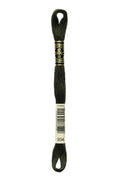 DMC Embroidery Floss (The Green Shades) (934 - black avocado green)