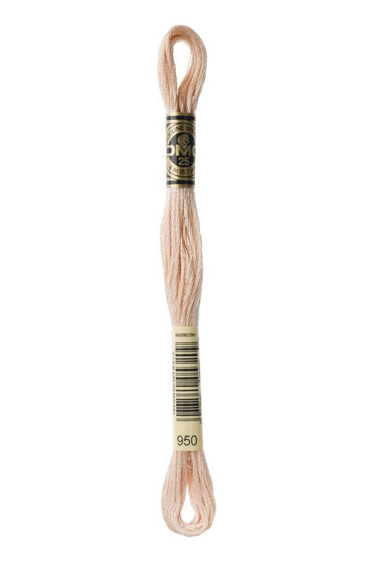 DMC Embroidery Floss (The Brown Shades) (950 - light desert sand)