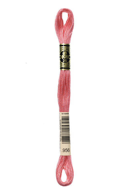DMC Embroidery Floss (The Pink Shades) (956 - geranium)