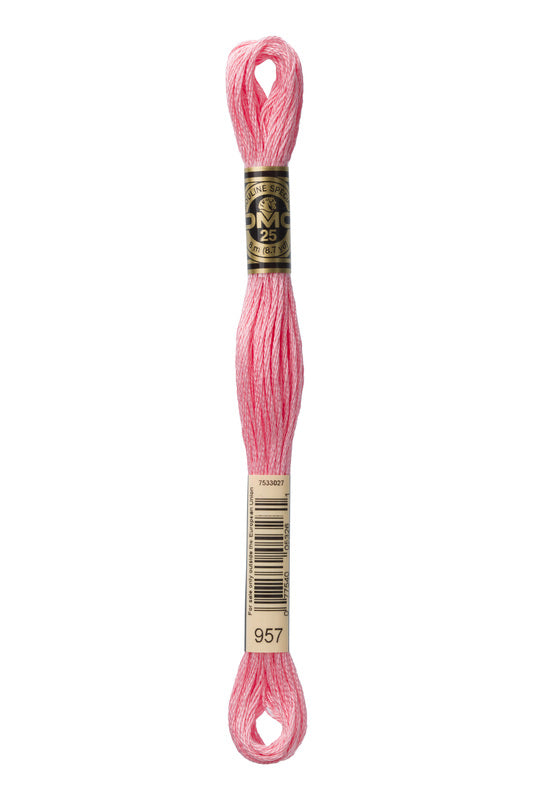DMC Embroidery Floss (The Pink Shades) (957 - pale geranium)