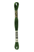 DMC Embroidery Floss (The Green Shades) (986 - very dark forest green)
