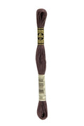 DMC Embroidery Floss (The Brown Shades) (9 - very dark cocoa)