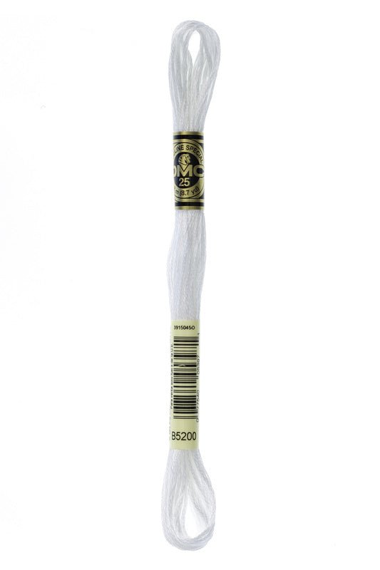 DMC Embroidery Floss (The Black & White Shades) - B5200 - Snow White