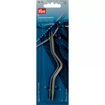 Prym Aluminium Cable Stitch Pins - Bent