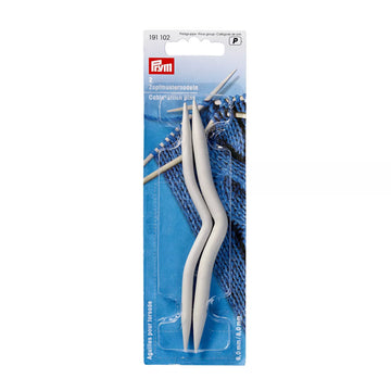 Prym Aluminium Cable Needles (6mm & 8mm, 2pcs)